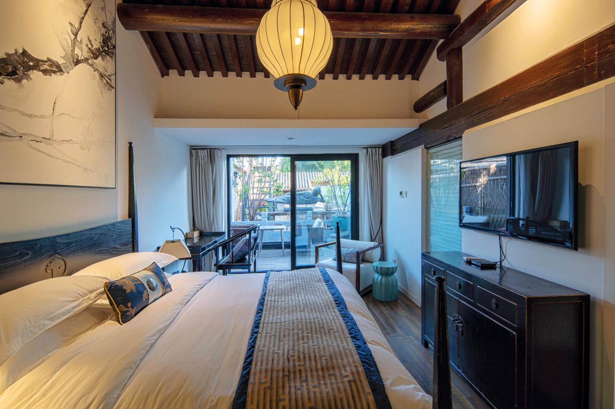 Beijing Le Zai Nan Luo Gu Xiang Wang Fu Jing Forbidden City Courtyard Hotel&Free Laundry Service&Free Coffee And Dumpling Experience Service Экстерьер фото