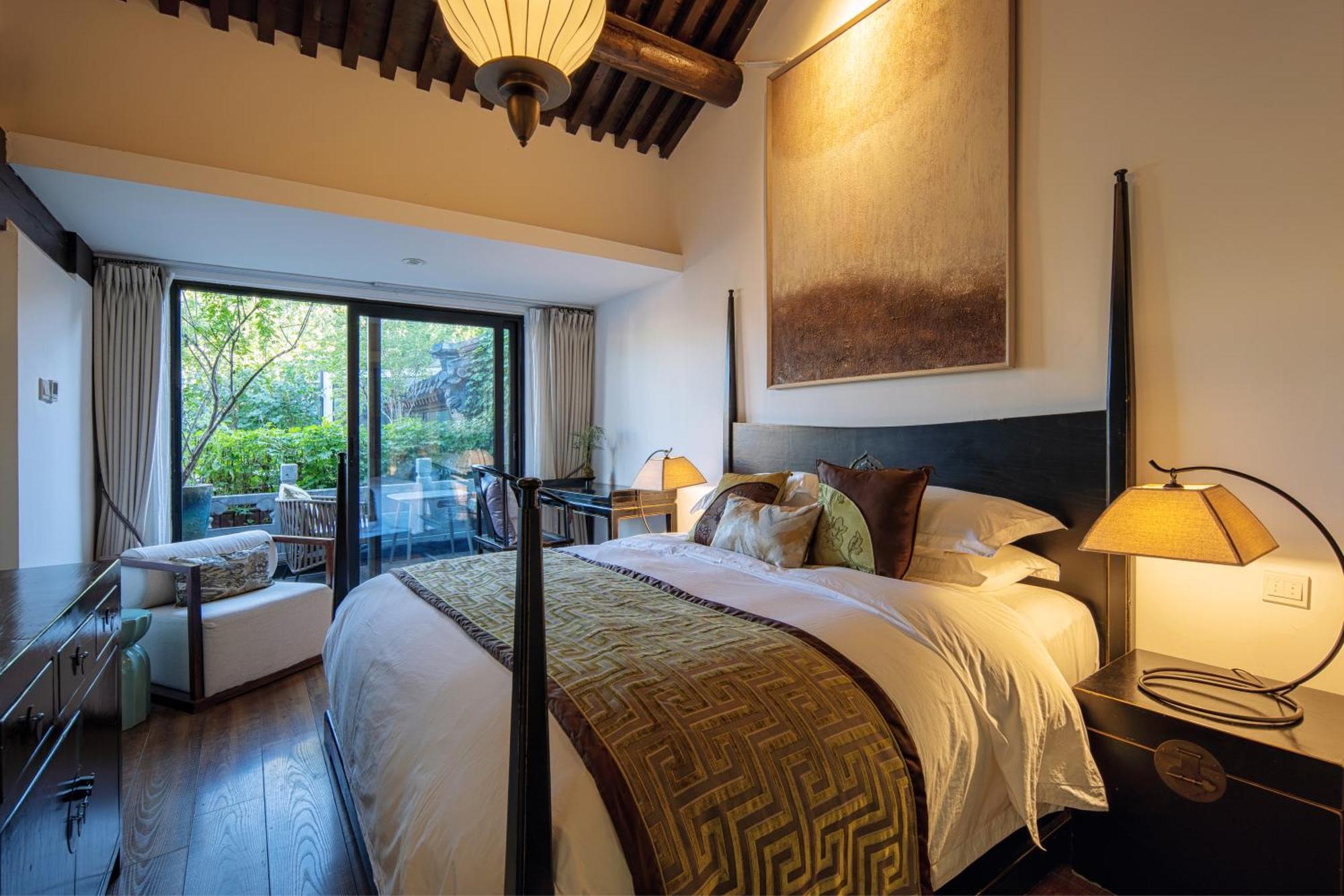 Beijing Le Zai Nan Luo Gu Xiang Wang Fu Jing Forbidden City Courtyard Hotel&Free Laundry Service&Free Coffee And Dumpling Experience Service Экстерьер фото