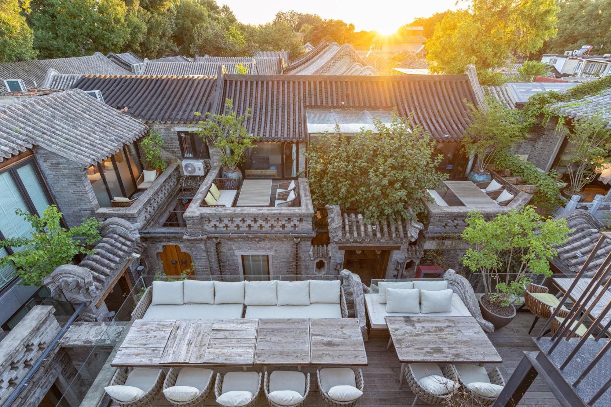 Beijing Le Zai Nan Luo Gu Xiang Wang Fu Jing Forbidden City Courtyard Hotel&Free Laundry Service&Free Coffee And Dumpling Experience Service Экстерьер фото