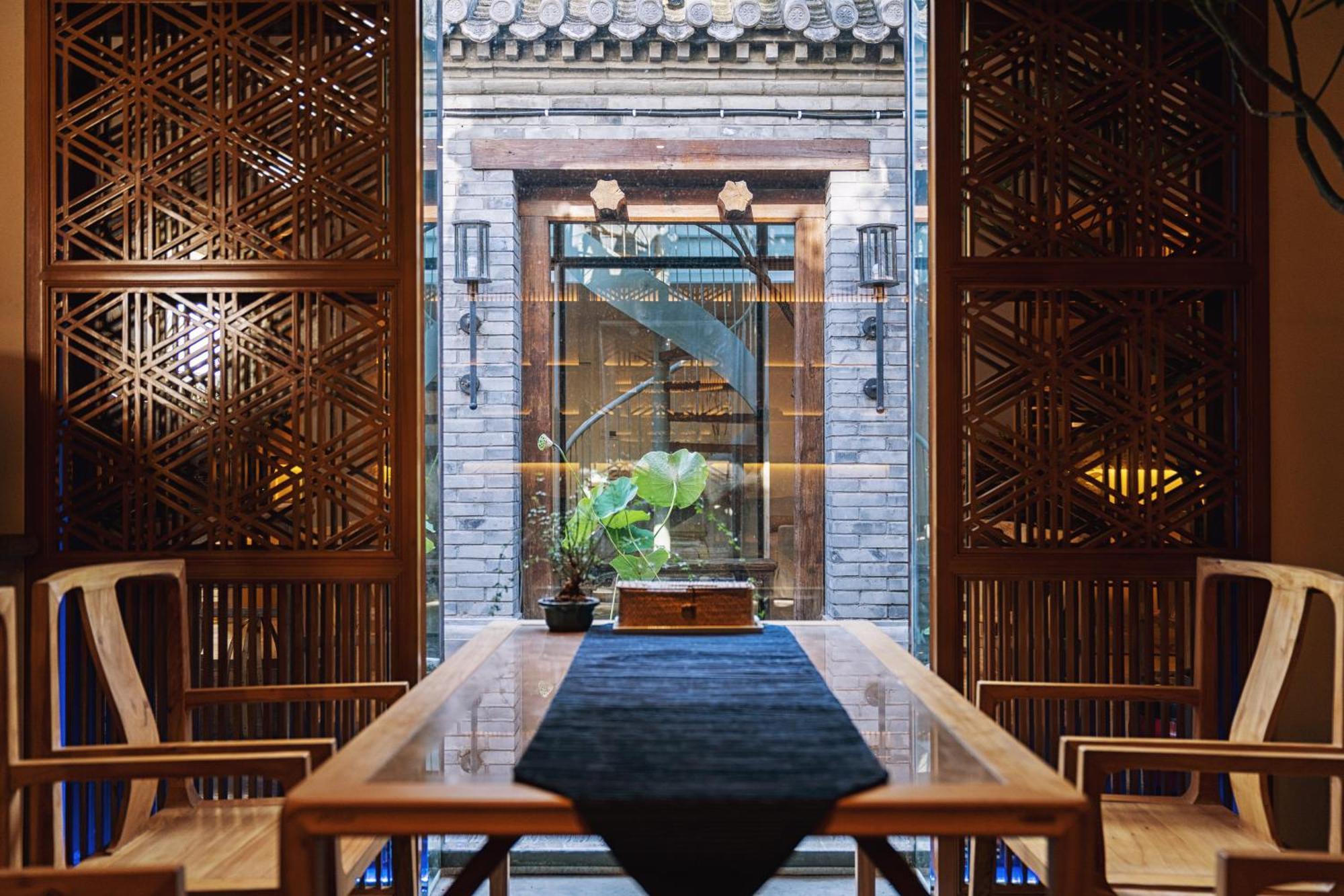 Beijing Le Zai Nan Luo Gu Xiang Wang Fu Jing Forbidden City Courtyard Hotel&Free Laundry Service&Free Coffee And Dumpling Experience Service Экстерьер фото