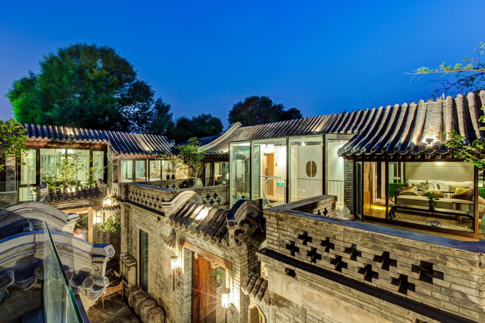 Beijing Le Zai Nan Luo Gu Xiang Wang Fu Jing Forbidden City Courtyard Hotel&Free Laundry Service&Free Coffee And Dumpling Experience Service Экстерьер фото