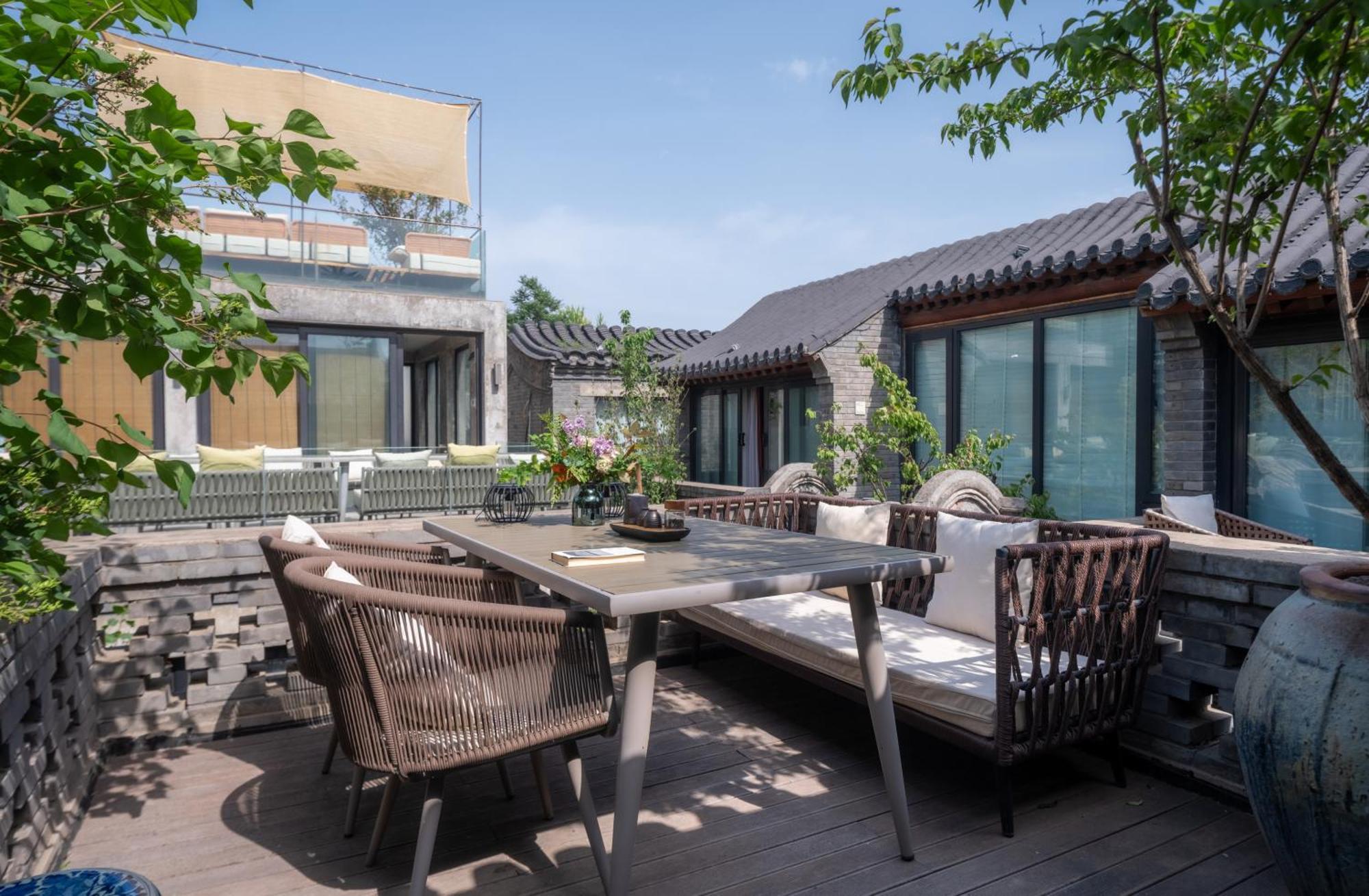 Beijing Le Zai Nan Luo Gu Xiang Wang Fu Jing Forbidden City Courtyard Hotel&Free Laundry Service&Free Coffee And Dumpling Experience Service Экстерьер фото