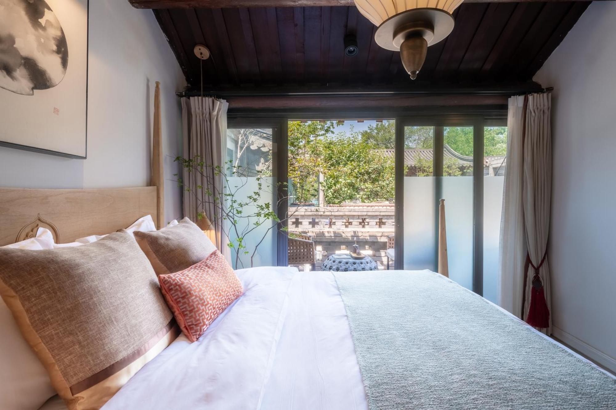 Beijing Le Zai Nan Luo Gu Xiang Wang Fu Jing Forbidden City Courtyard Hotel&Free Laundry Service&Free Coffee And Dumpling Experience Service Экстерьер фото